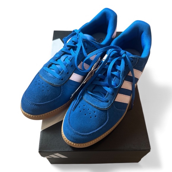 Adidas Brand New with Tags Breaknet Sleek Sneakers in Bright Blue - Picture 5 of 5